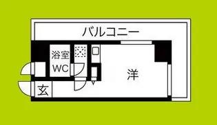 ダイアパレス谷町第三【5階】の間取り