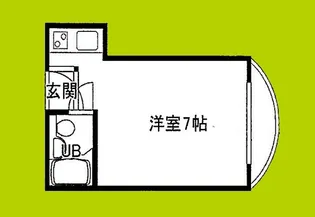 コーポピア玉出【4階】の間取り
