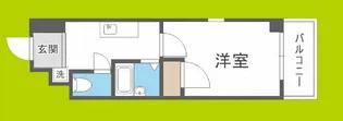 アール南森町【3階】の間取り