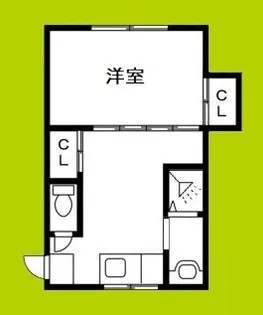 マミーハイツ【3階】の間取り