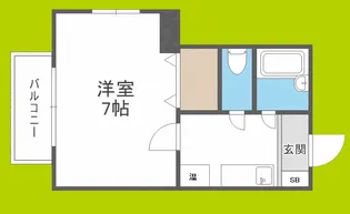 OPA緑橋【1階】の間取り