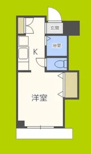 1Rの間取り画像