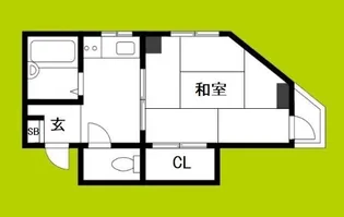 エスポワール桜ノ宮【4階】の間取り