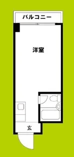 シティアーク天王寺【2階】の間取り