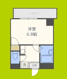 ゆずり葉【3階】の間取り