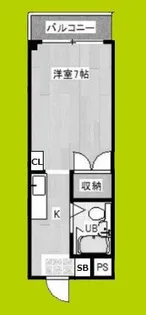 リサ上新庄【1階】の間取り