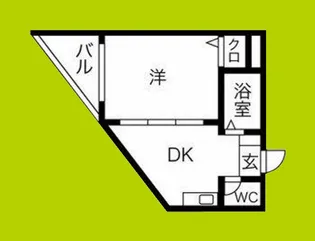 プレアール井高野Ⅱ【3階】の間取り