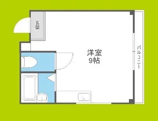 コーポ司【3階】の間取り