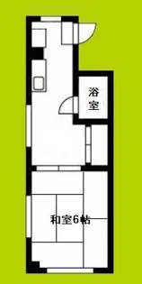 アパートメント住吉II【3階】の間取り