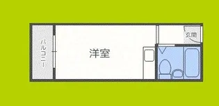 コスモレジデンス玉出【7階】の間取り