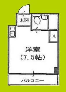 エクセレント上新6【4階】の間取り