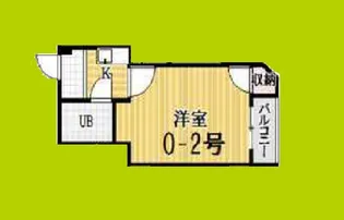 シルバーハイツ【5階】の間取り