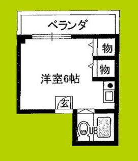 K・菅原ハイツ【3階】の間取り