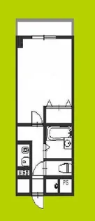 ルミエール花園Ⅱ 【3階】の間取り