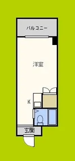 明和ハイツ南江口【7階】の間取り