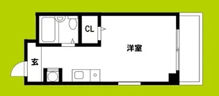 柴島ハイツ【3階】の間取り