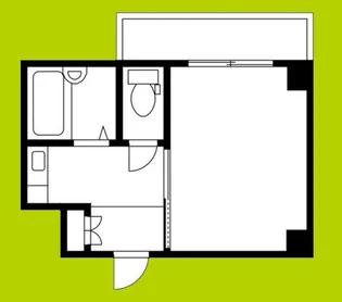 ドミールあさひ【2階】の間取り