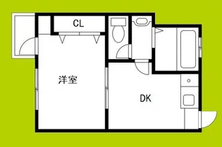 吉村コーポ【3階】の間取り