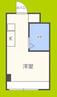 昭和グランドハイツ同心【6階】の間取り