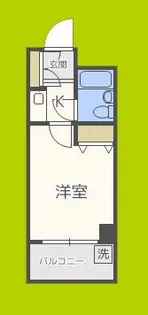 ドムールコスモス野里【3階】の間取り