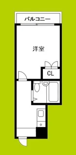 永田ビル【4階】の間取り