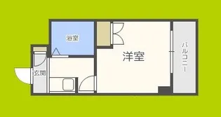 中央東栄ビル【6階】の間取り