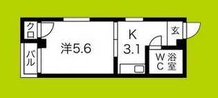 FDS内代【4階】の間取り