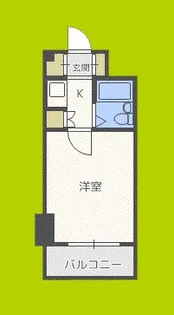 リッチハイツパークサイド【5階】の間取り