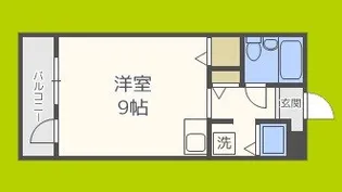 ダイアパレス堀江公園【6階】の間取り
