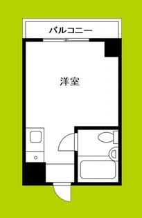 アパートメント天王寺【6階】の間取り