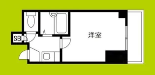 グランロード弁天町【9階】の間取り