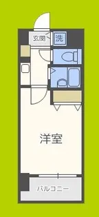プレサンス西心斎橋【3階】の間取り