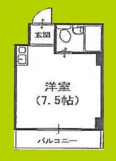 エクセレント上新6【5階】の間取り