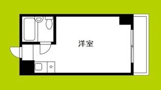 アパートメント天王寺【4階】の間取り