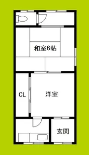 白井荘【2階】の間取り