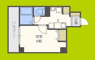 ACTY新町【2階】の間取り