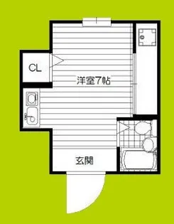デイルーチェ上新庄【4階】の間取り