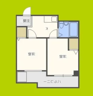 アメニティー新高1番館(高層棟)【10階】の間取り