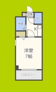 M’プラザ城東【3階】の間取り