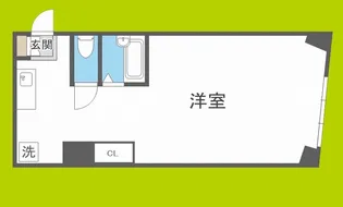 井上ビル【8階】の間取り