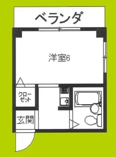 グレース小松【2階】の間取り