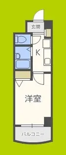 ノルデンハイム東三国II【2階】の間取り