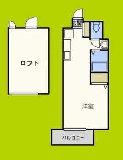 ボンジュール九条南【5階】の間取り