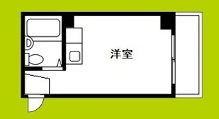 万代住之江コーポ【4階】の間取り