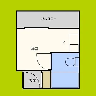 グランビルド道頓堀【3階】の間取り
