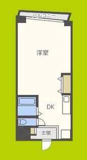 井上ビル【5階】の間取り
