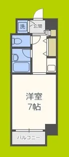 片町コート【5階】の間取り