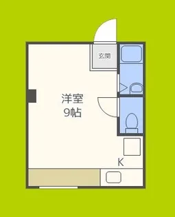 パールハイム深江橋【3階】の間取り