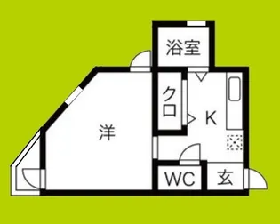 コアロード2000【5階】の間取り