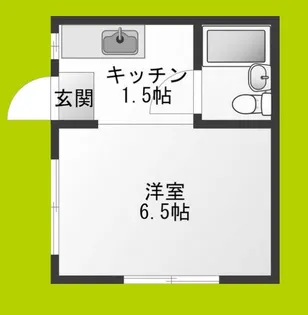 コーポ細川【1階】の間取り
